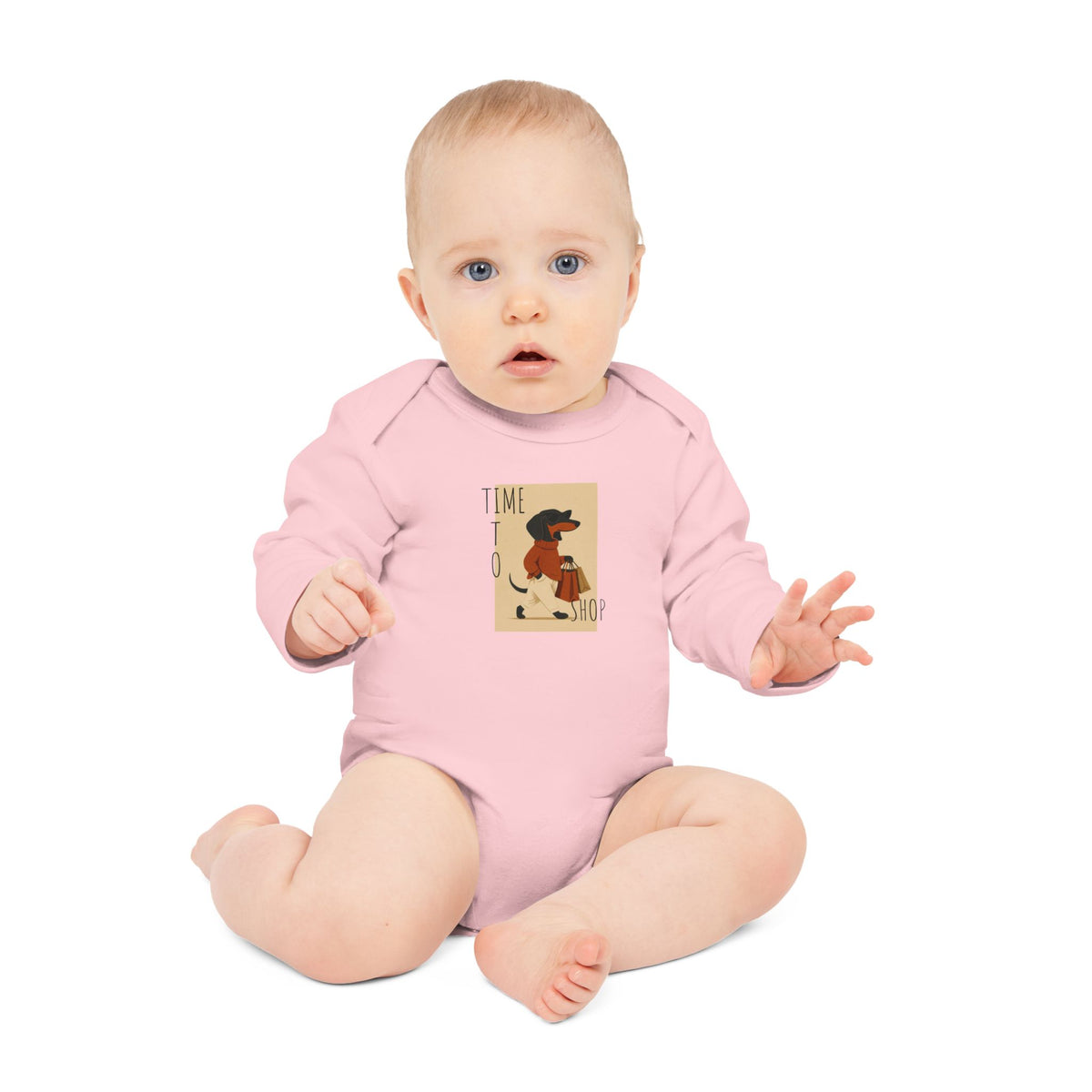 Baby Long-Sleeve Organic Bodysuit