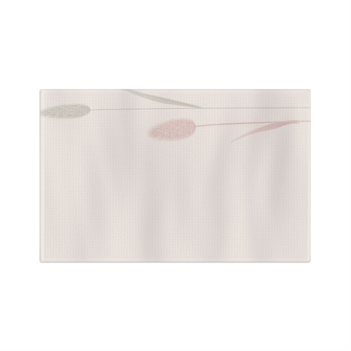 Microfiber Tea Towel - Minimal Pastel Tulip Kitchen Towel, Soft Floral Dish Cloth for Spring & Housewarming