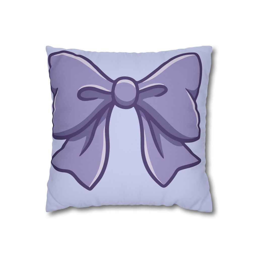 Faux Suede Square Pillowcase