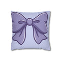 Faux Suede Square Pillowcase