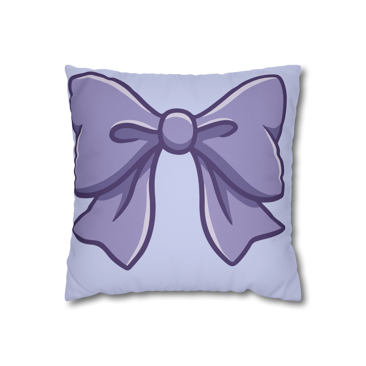 Faux Suede Square Pillowcase