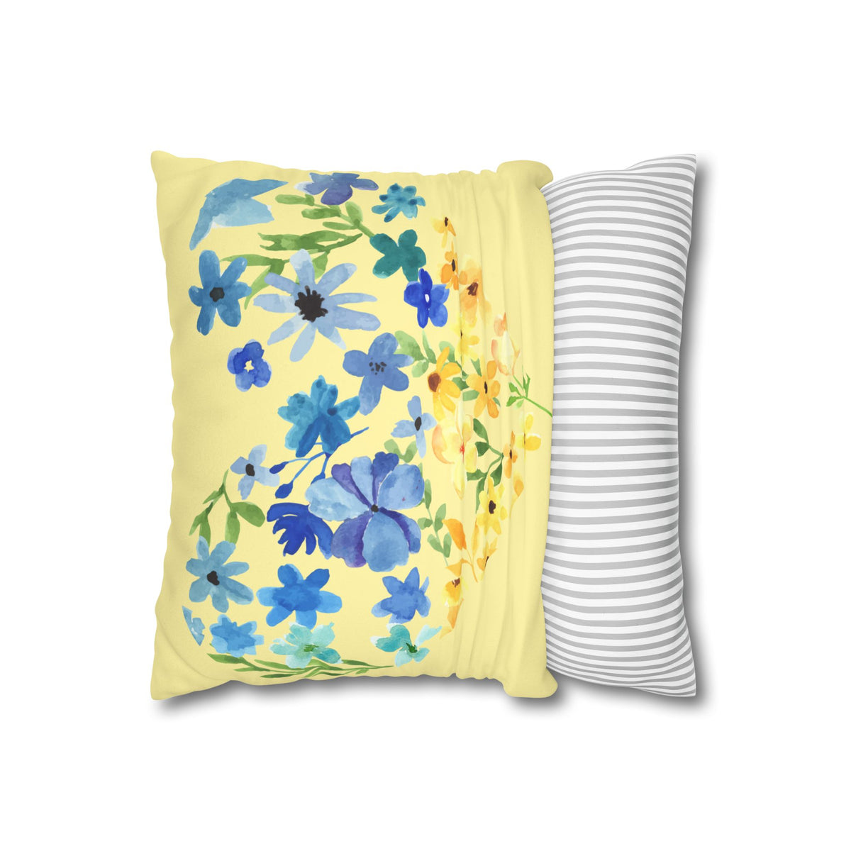 Faux Suede Square Pillowcase