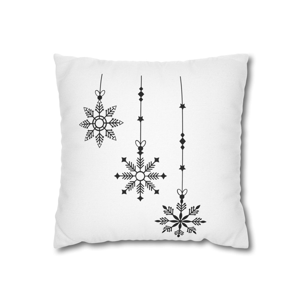 Spun Polyester Square Pillowcase