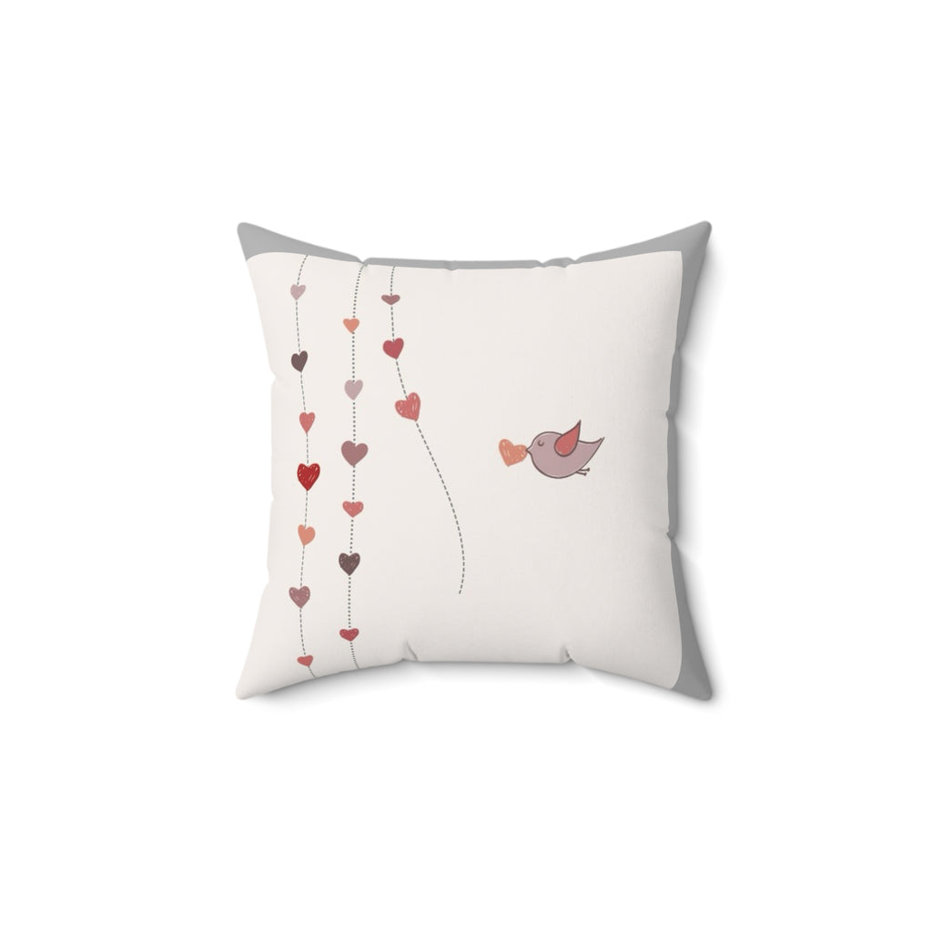 Spun Polyester Square Pillow