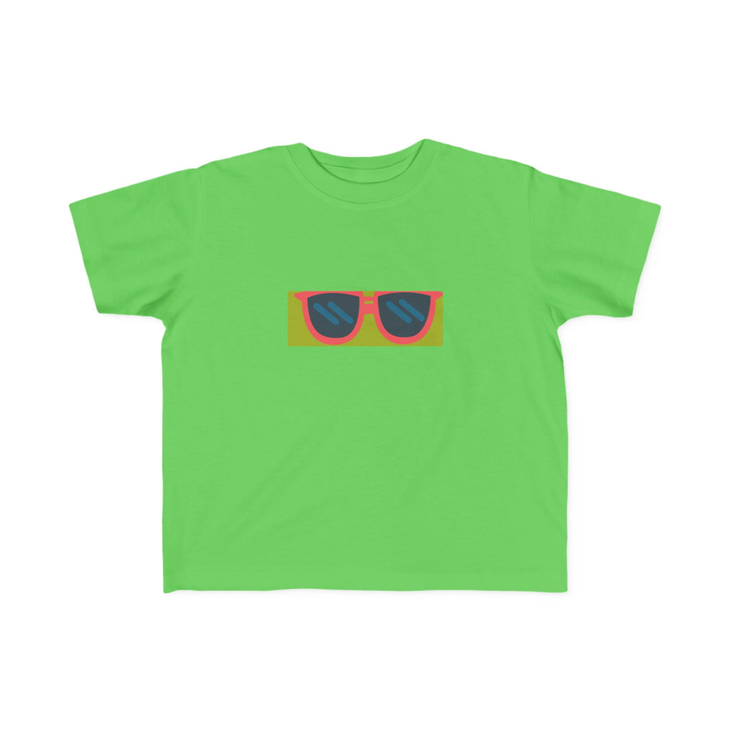 Toddler Sunglasses Tee — Cute Sunglass Graphic Kids T‑Shirt