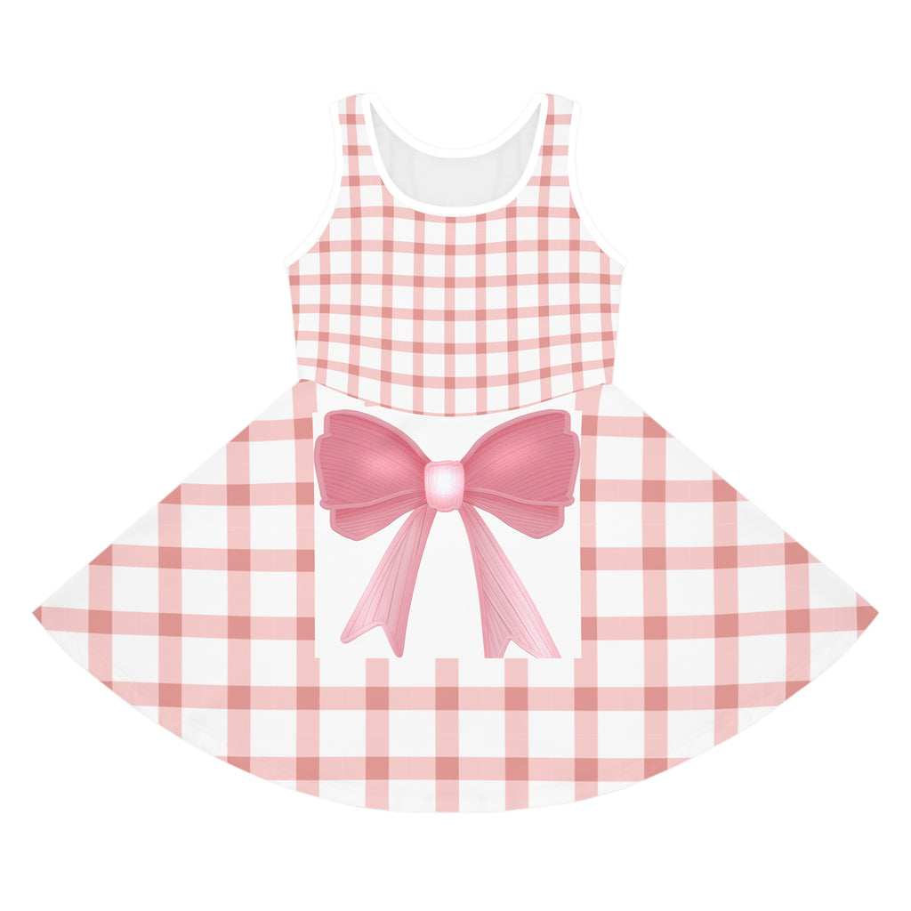 Girls' Sleeveless Sundress (AOP)