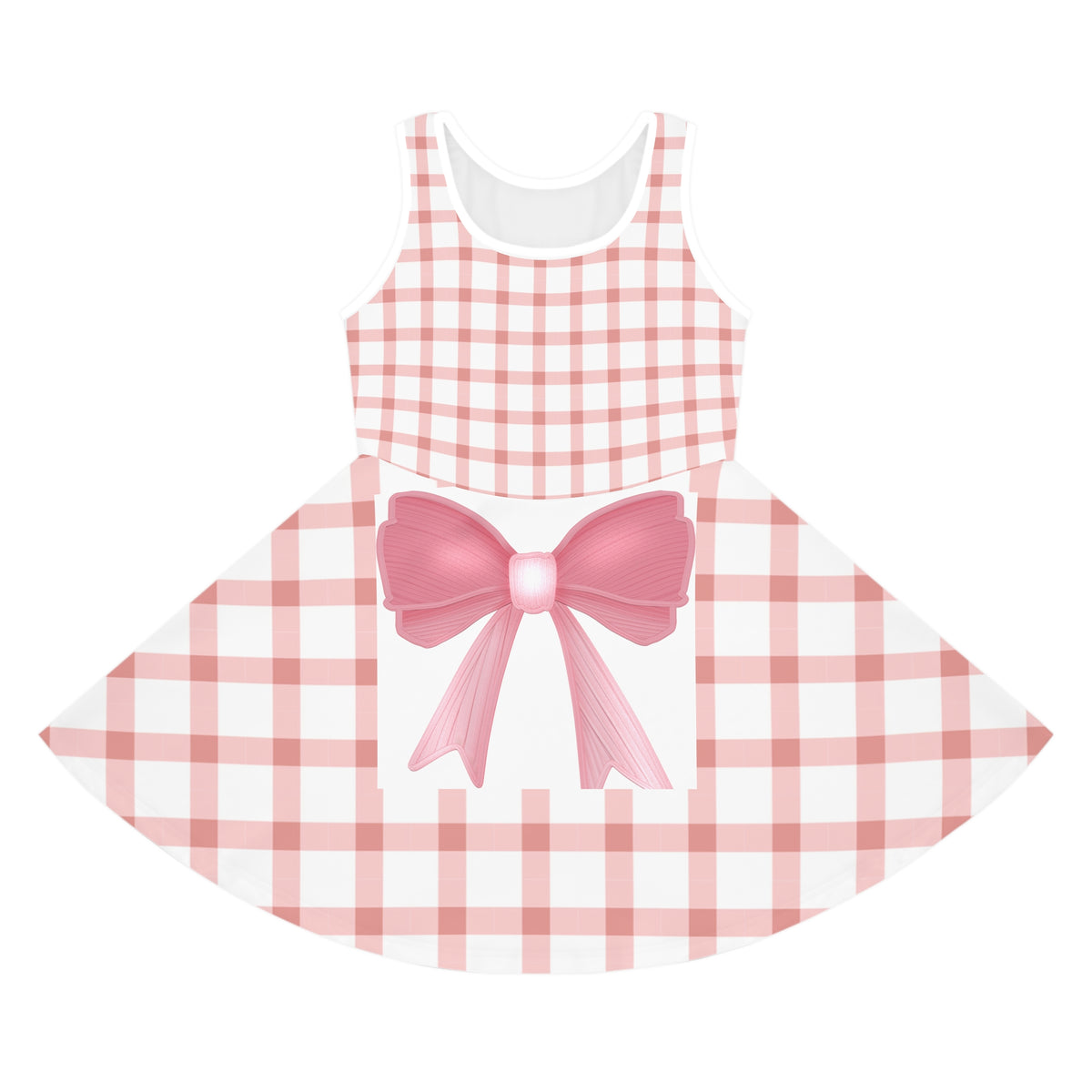 Girls' Sleeveless Sundress (AOP)