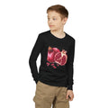 Pomegranate Illustration Long Sleeve | Fruit Botanical Shirt