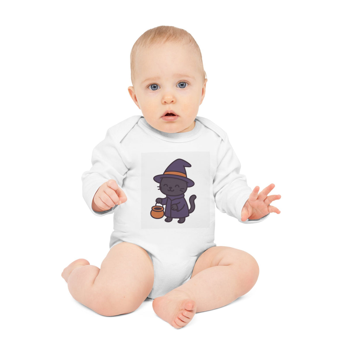 Baby Long-Sleeve Organic Bodysuit